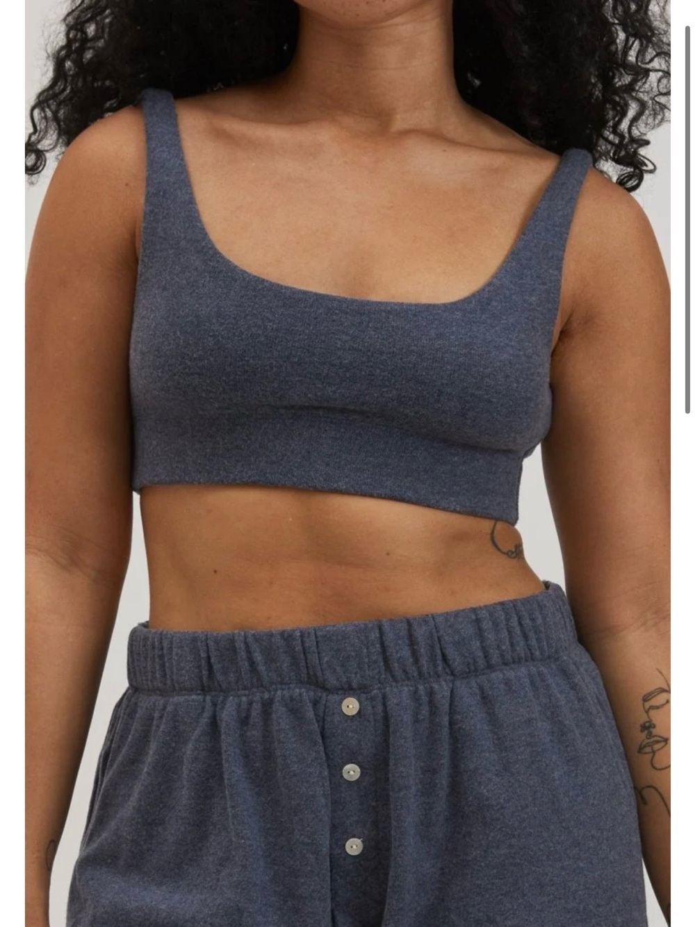 DONNI Sweater Bra Top
